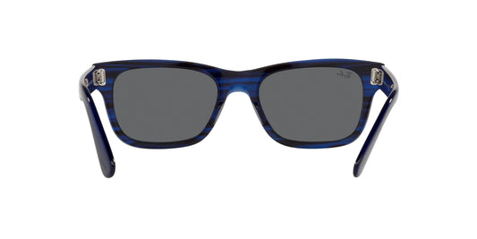 Ray-Ban Mr Burbank Striped Blue W/Dark Grey 0RB2283