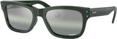 Ray-Ban Mr Burbank Green W/ Dark Green Grad Mirror Polar 0RB2283