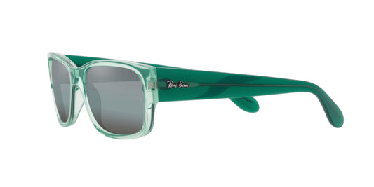 Ray-Ban - Transparent Green W/ Polar Blue - 0RB4388