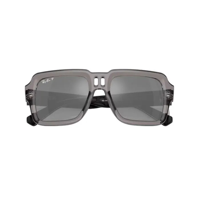 Ray Ban - Magellan - Transparent Grey/Grey Mirror 0RB4408