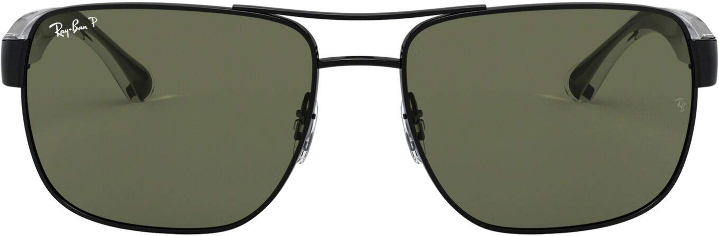 Ray-Ban - BlackW/ Green - 0RB3530