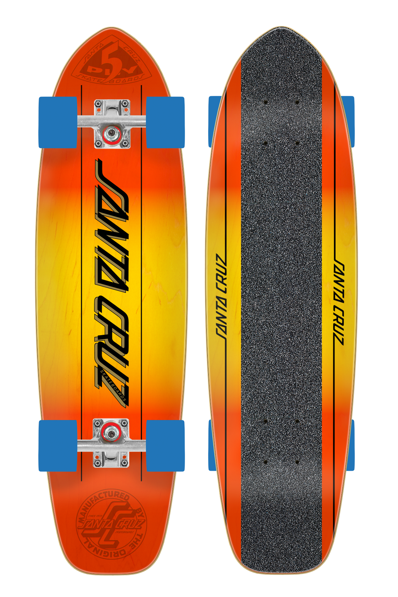 Santa Cruz 5 Ply Kicktail Retro Cruzer