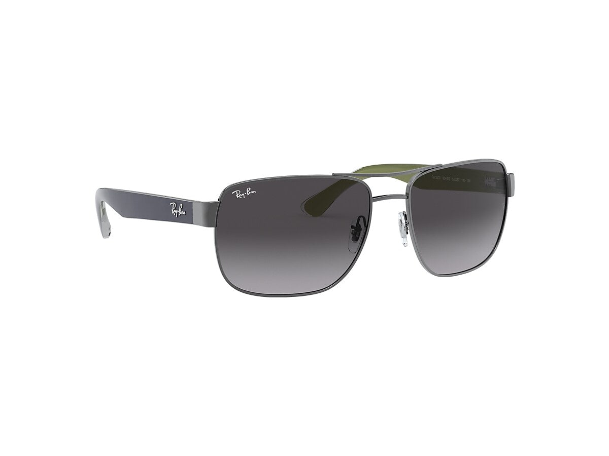 Ray-Ban - Gunmetal W/ Light Grey Gradient Dark Grey - 0RB3530