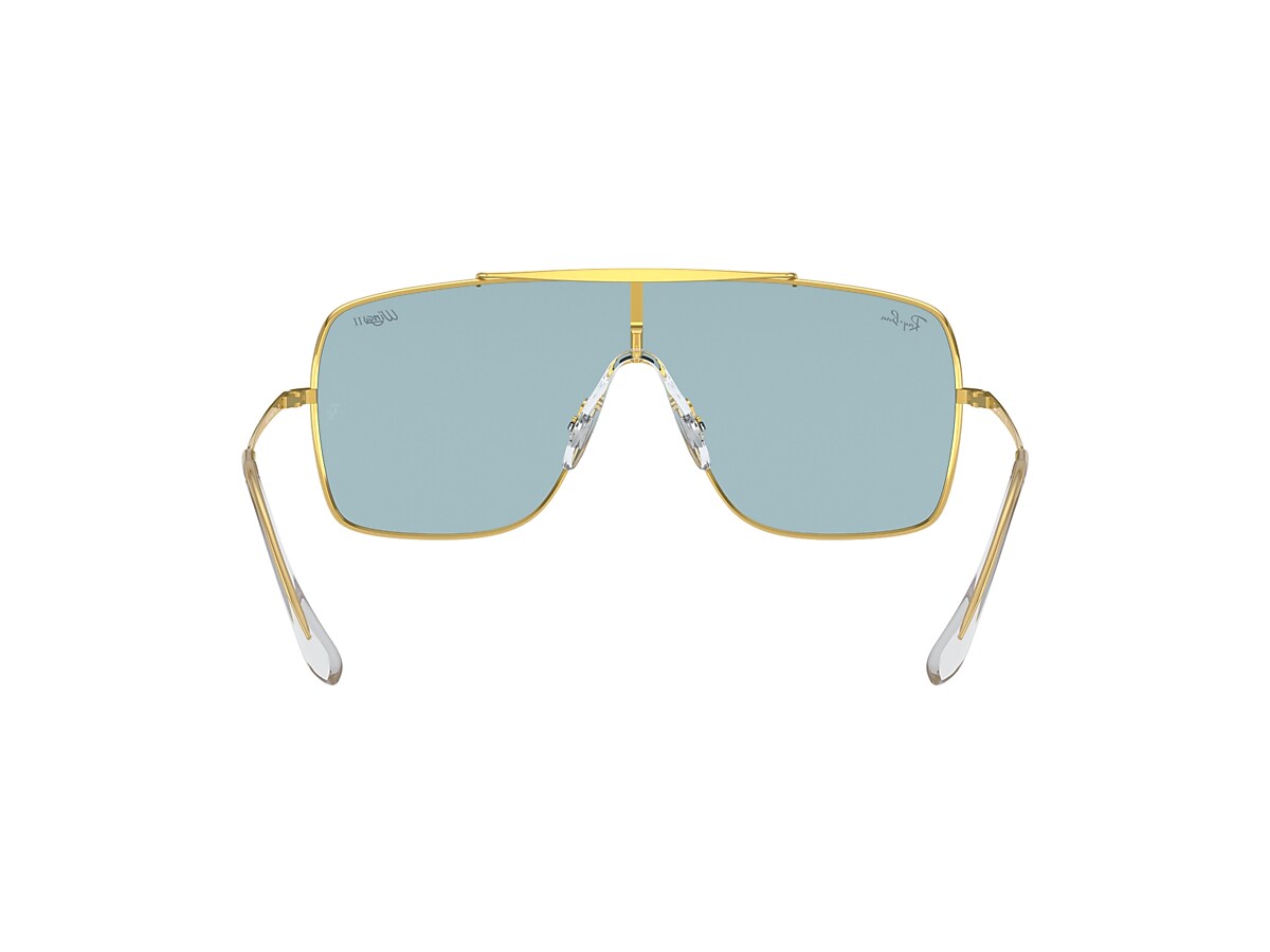 Ray-Ban -Wings ll Legend Gold W/ Dark Blue - 0RB3697