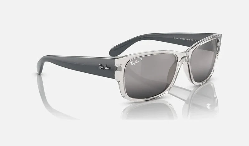 Ray Ban - Transparent Grey W/ Polar Smoke- ORB4388