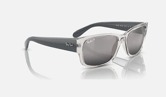 Ray Ban - Transparent Grey W/ Polar Smoke- ORB4388