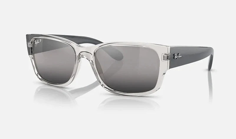 Ray Ban - Transparent Grey W/ Polar Smoke- ORB4388