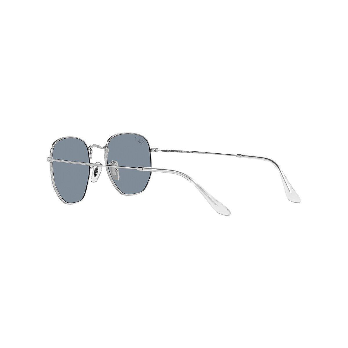 Ray-Ban - Hexagonal Silver W/Polar Blue 0RB3548N