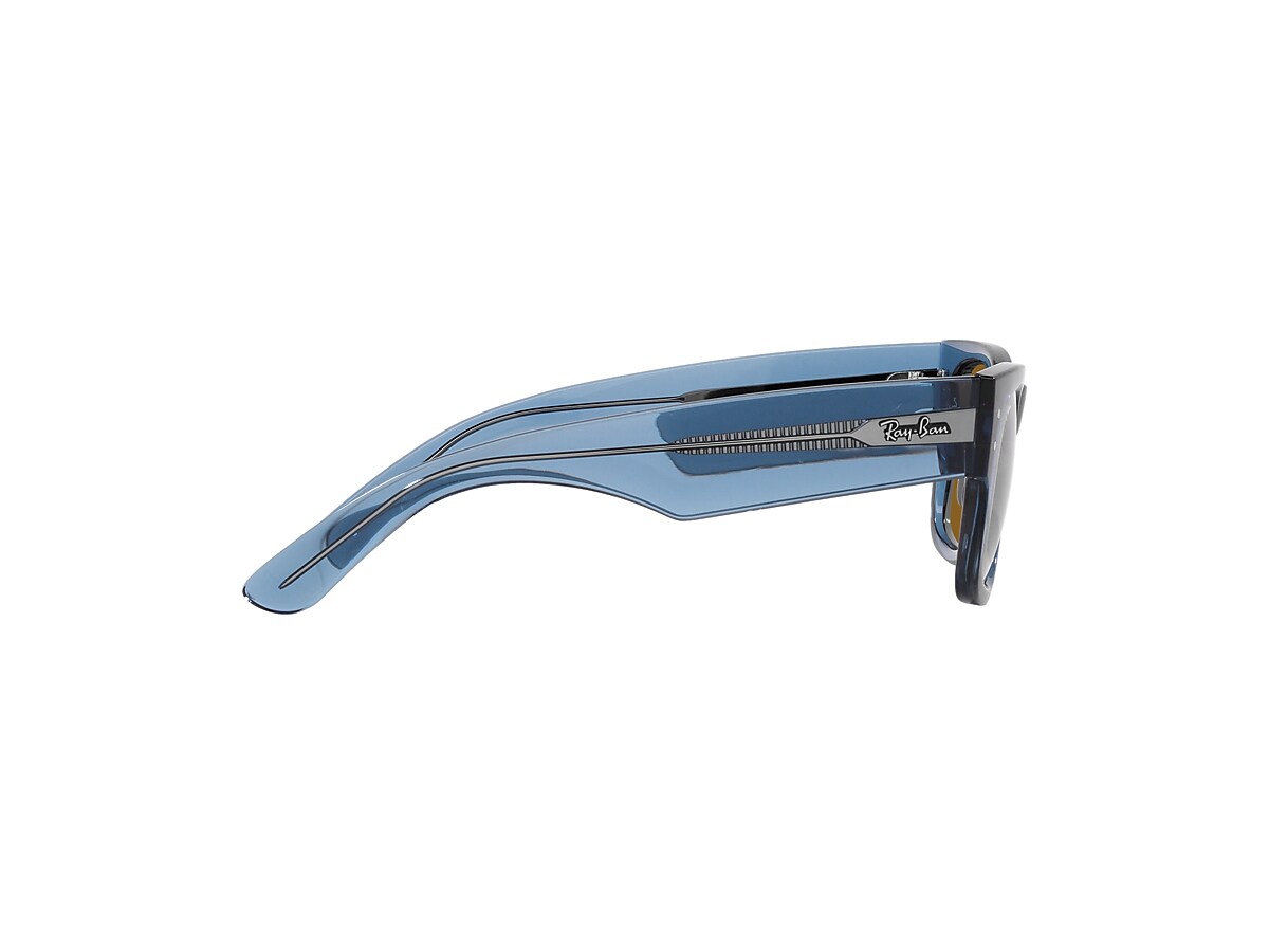 Ray-Ban - Mega Wayfarer Transparent Blu W/Brown 0RB0840SF