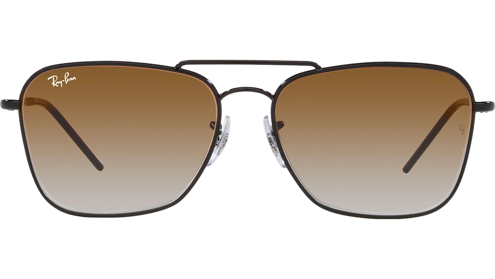 Ray-Ban - Caravan Reverse Black W/ Clear Gradient Brown 0RBR0102S Ray-Ban - Caravan Reverse Black W/ Clear Gradient Brown 0RBR0102S