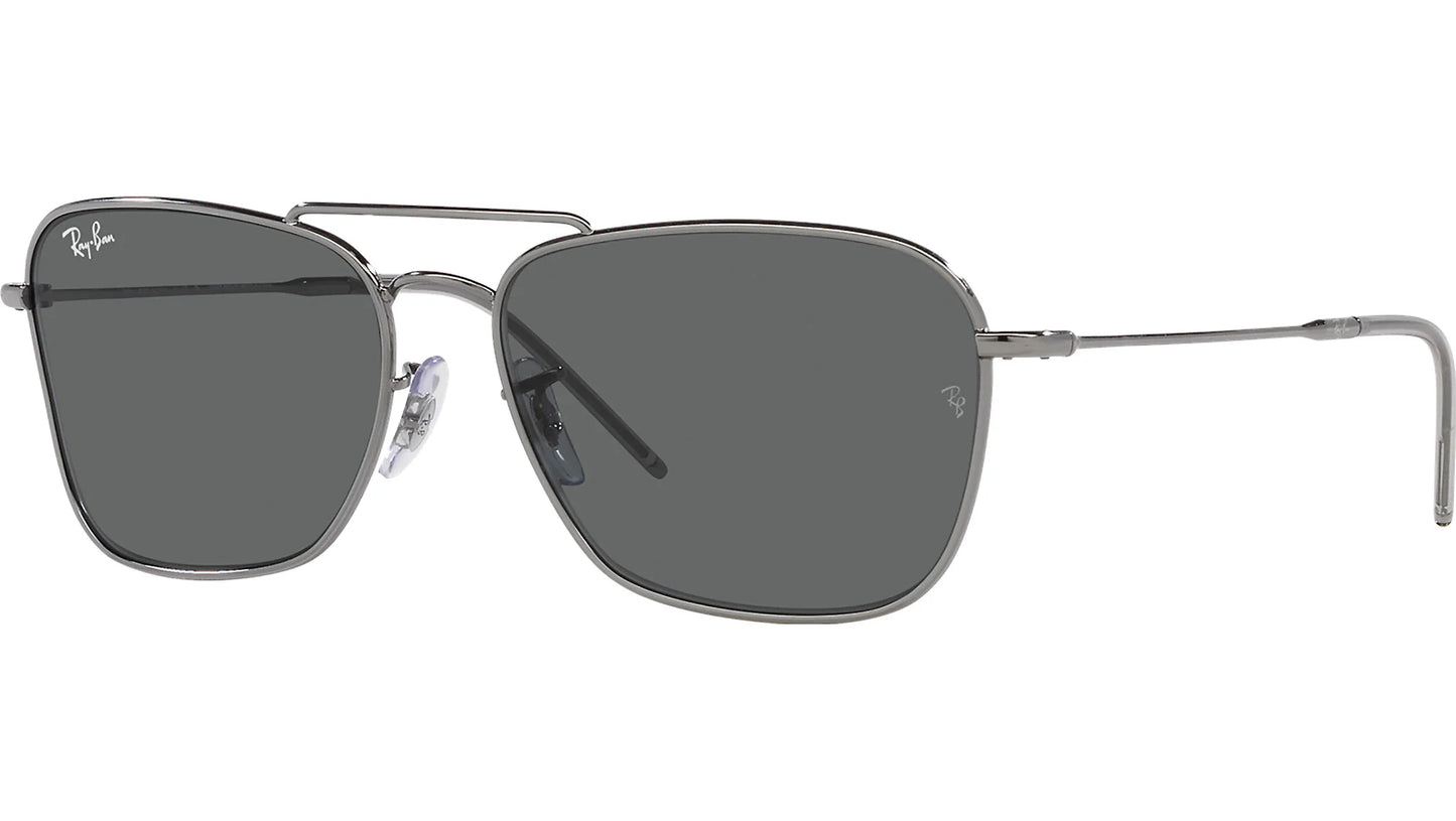 Ray-Ban - Caravan Reverse Gunmetal W/Dark Grey 0RBR0102S