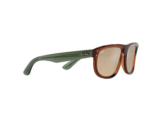 Ray-Ban Boyfriend Reverse Transparent Light Brown W/ Dark Brown Mirror Pale 0RBR0501S