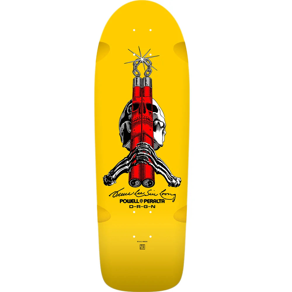 Powell Peralta - Bruce Lee NunChucks Yellow Old School - 10.0"