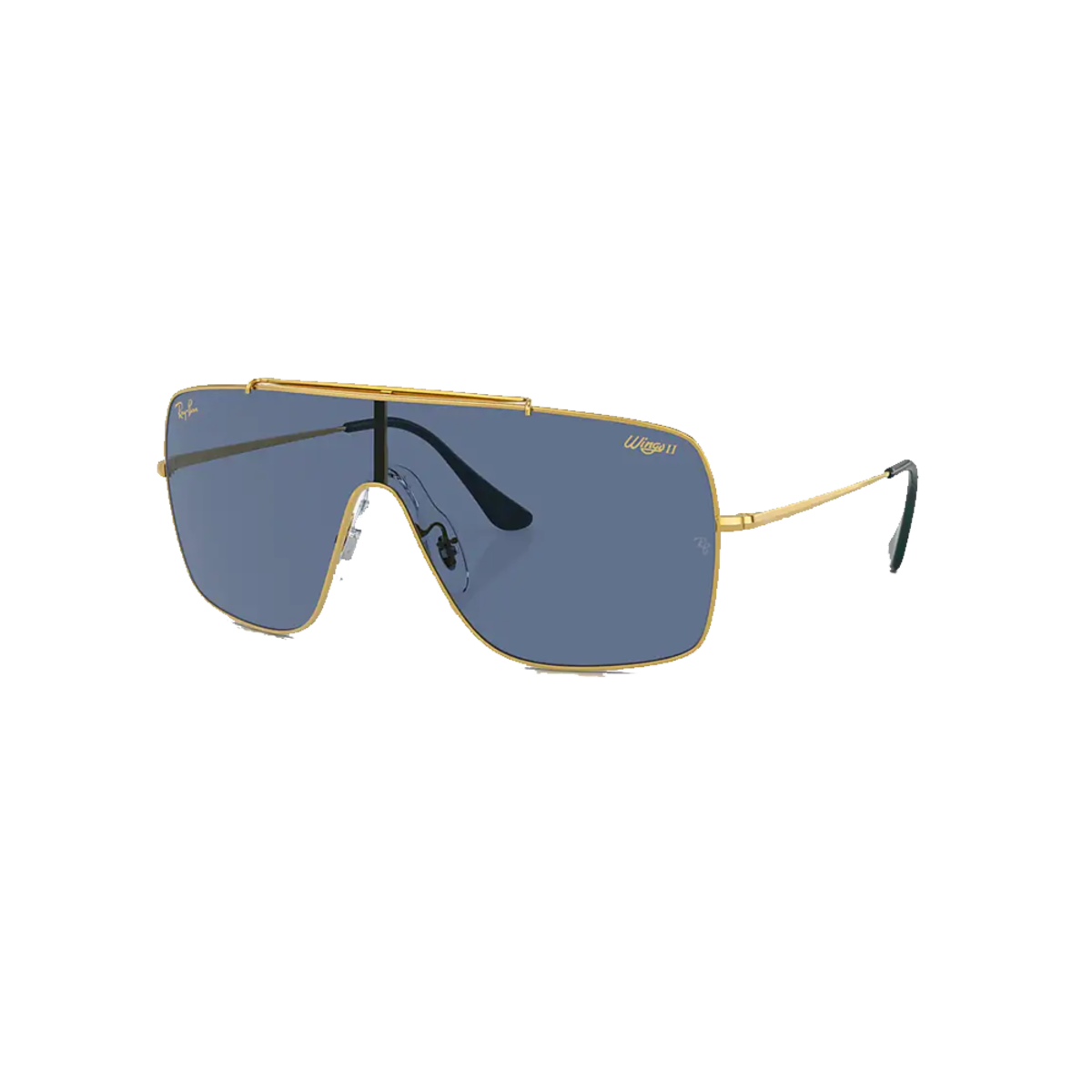Ray-Ban -Wings ll Legend Gold W/ Dark Blue - 0RB3697