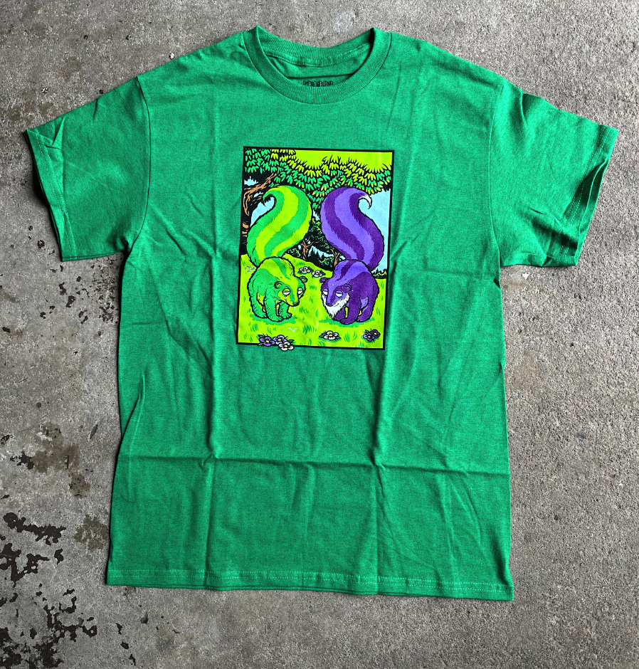 Strangelove - Skunks - Irish Green T-Shirt