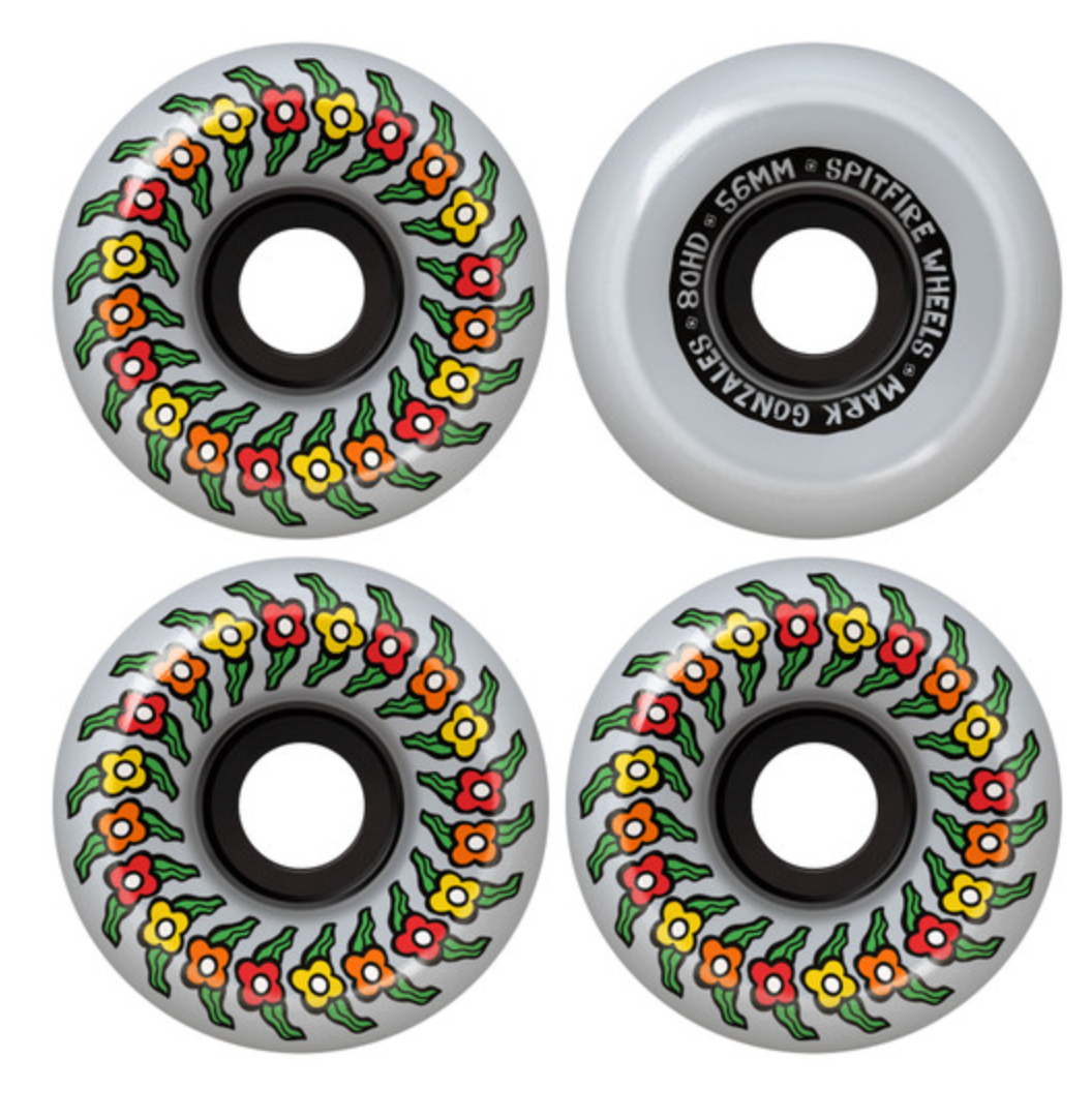 Spitfire Mark Gonzales Flowers - 80HD – Branded Skate Shop Spitfire Mark Gonzales Flowers - 80HD – Branded Skate Shop