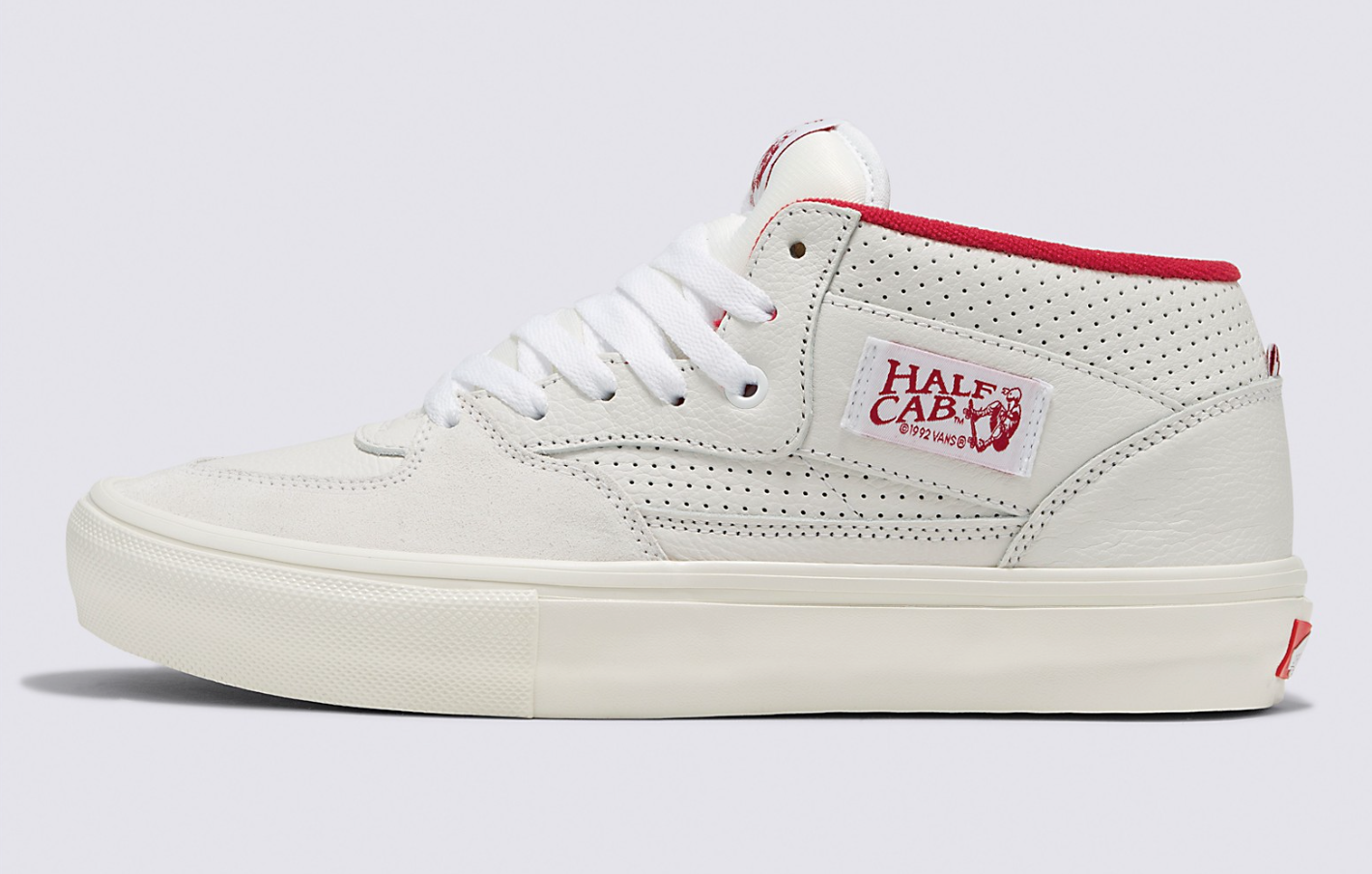 Vans Skate Half Cab - Vintage Sport White/Red