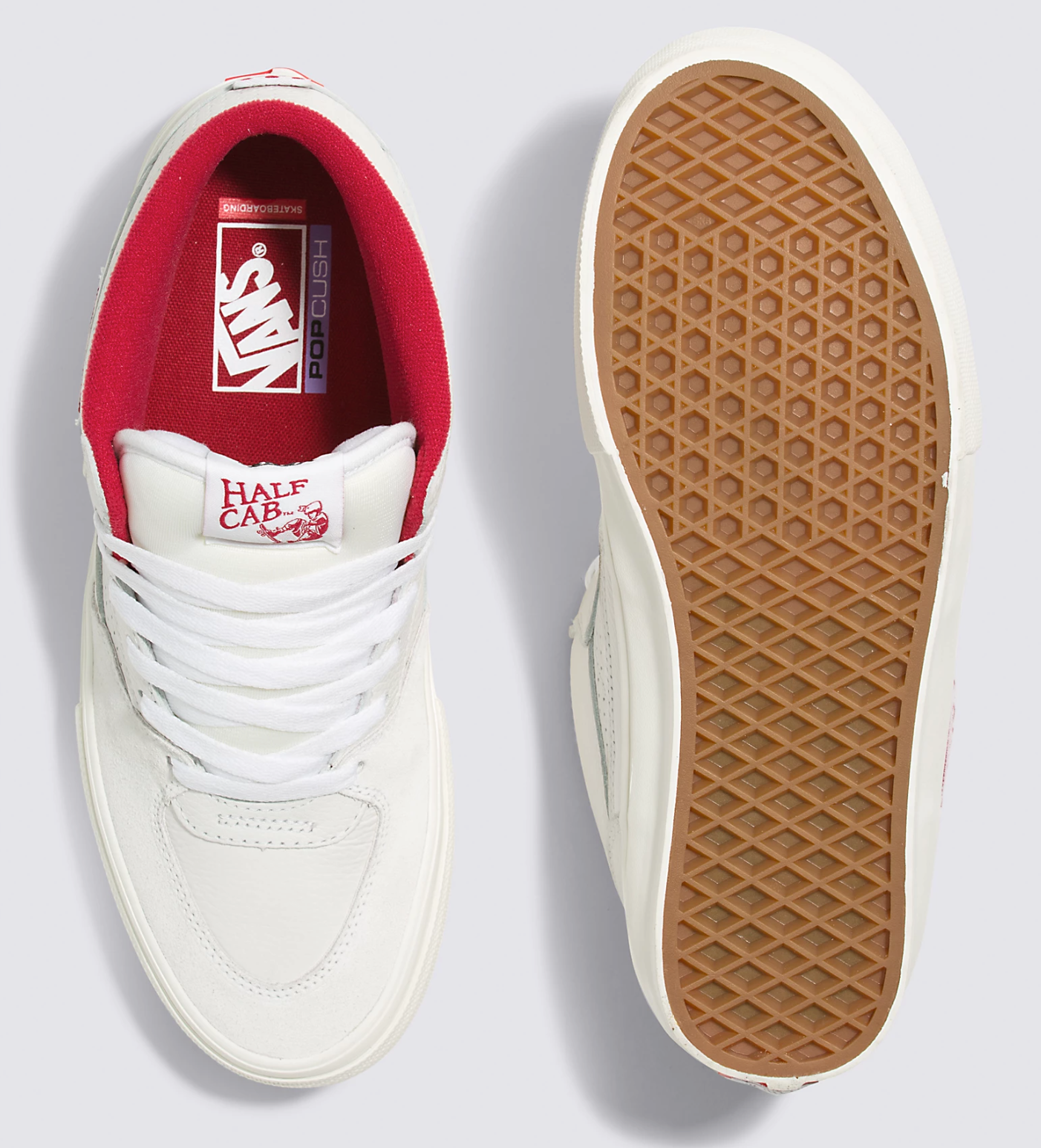 Vans Skate Half Cab - Vintage Sport White/Red