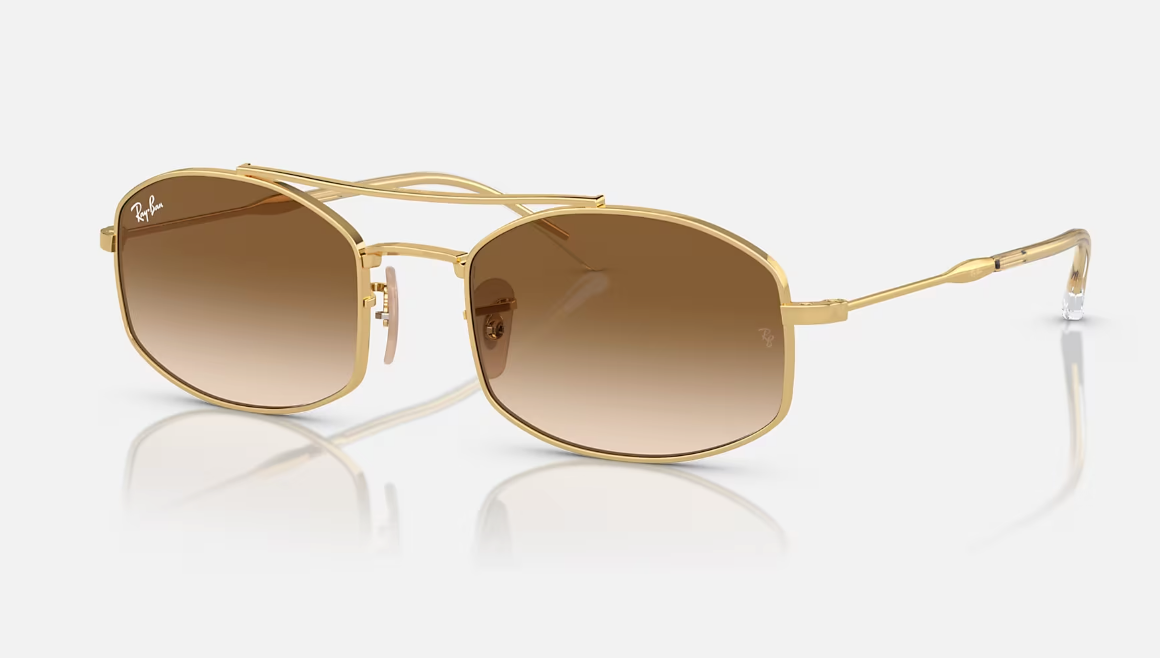 Ray Ban - Arista/Clear Gradient Brown - 0RB3719