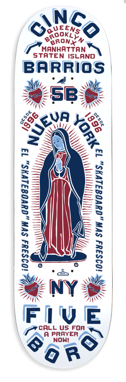 5boro - Cinco Barrios - Various Sizes – Branded Skate Shop 5boro - Cinco Barrios - Various Sizes – Branded Skate Shop