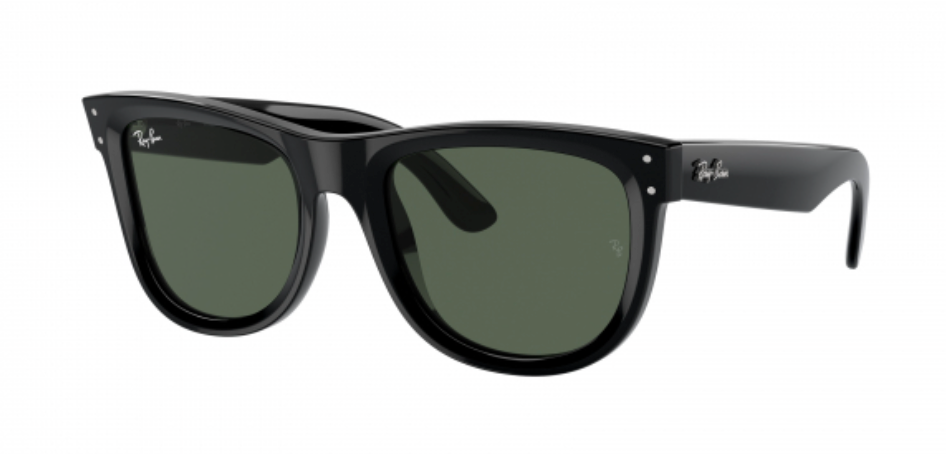 Ray Ban - Wayfarer Reverse - Black/Dark Green - 0RBR0502S