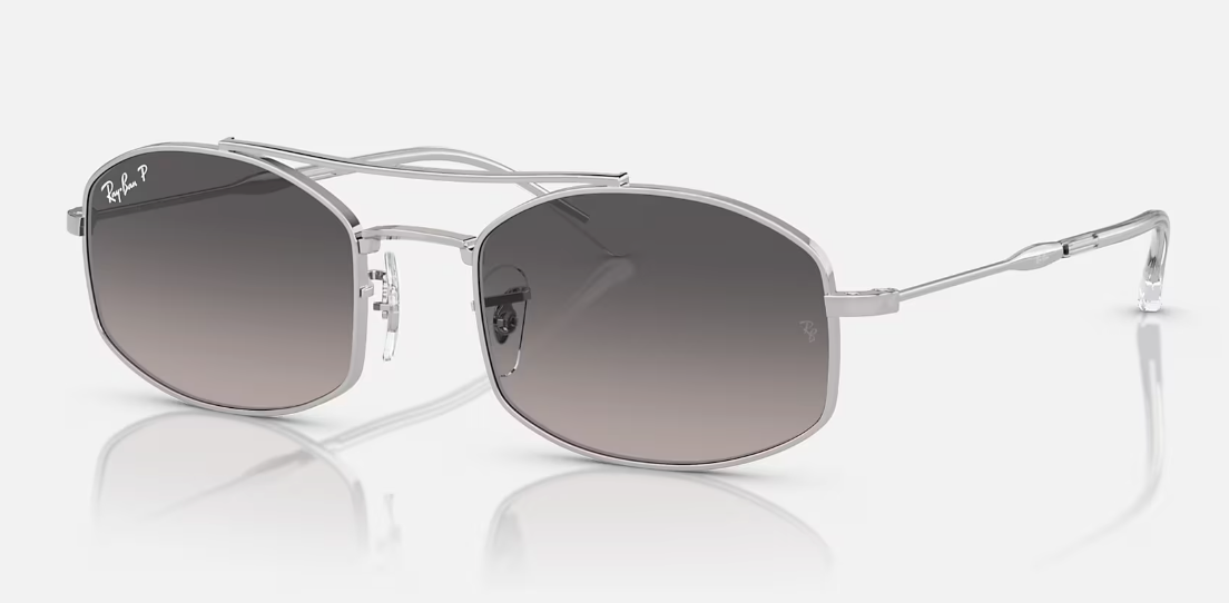 Ray Ban - Silver/Grey Gradient Polar - 0RB3719