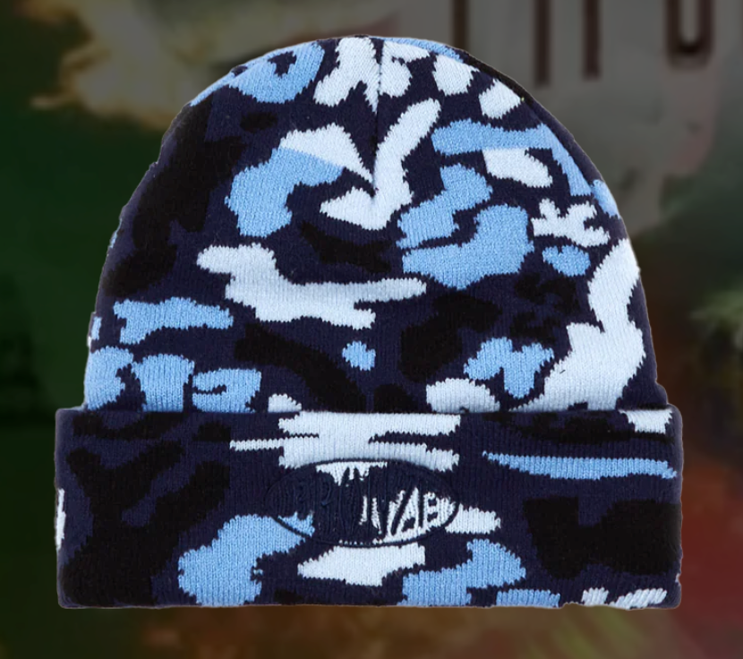 Bronze Camo Fleece Beanie