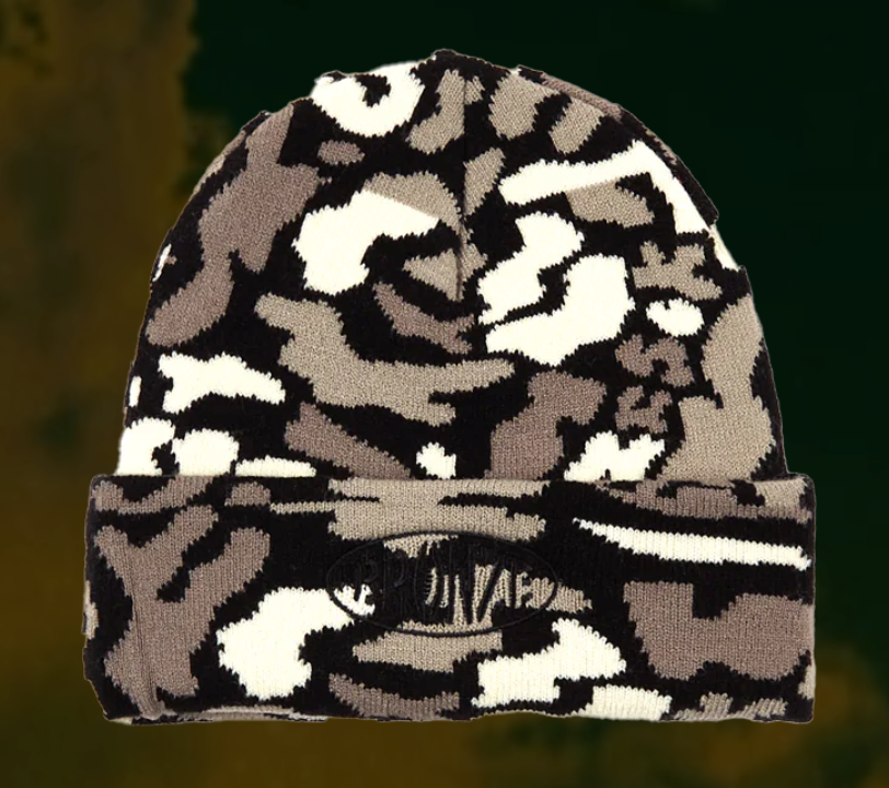 Bronze Camo Fleece Beanie