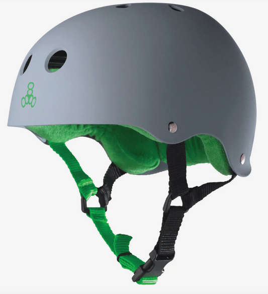 Triple Eight Helmet - Sweatsaver - Carbon Rubber