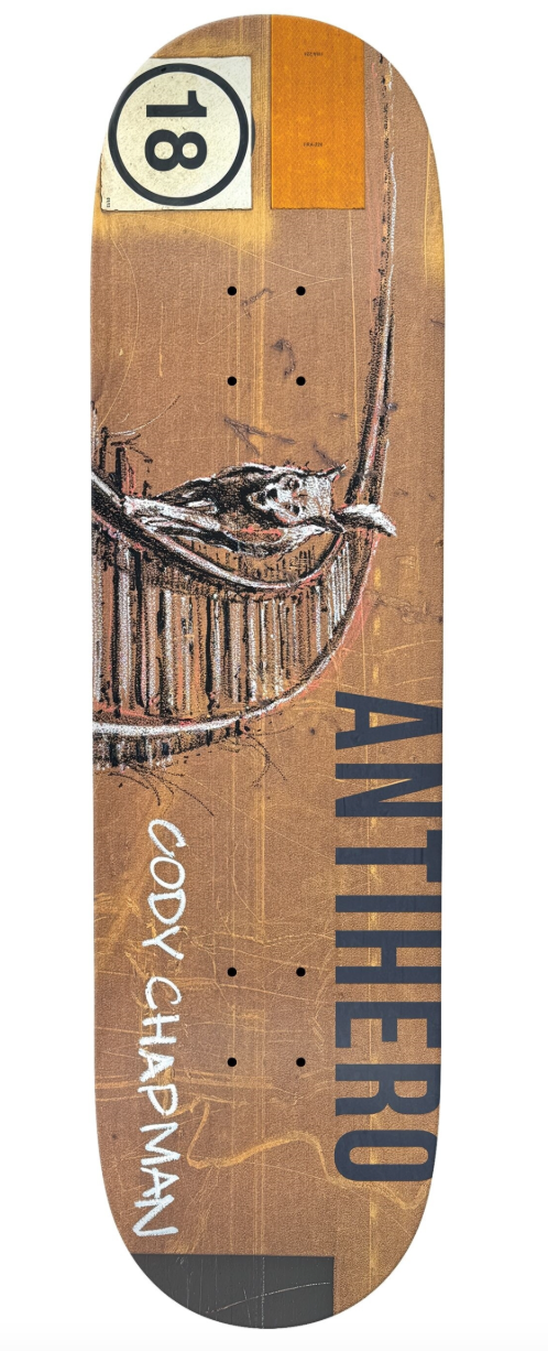 Anti Hero - Cody Chapman deck - 8.5
