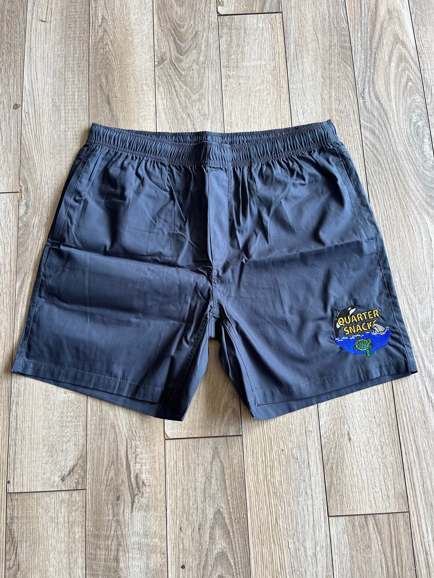 Quartersnacks - Beach Shorts Aquatic Life - Blue