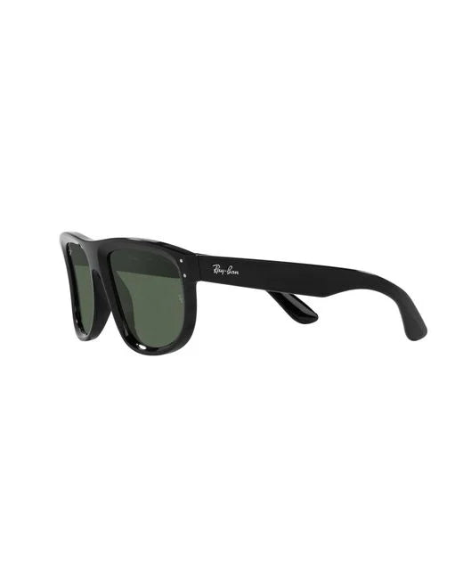 Ray-Ban Boyfriend Reverse Black W/ Dark Green 0RBR0501S