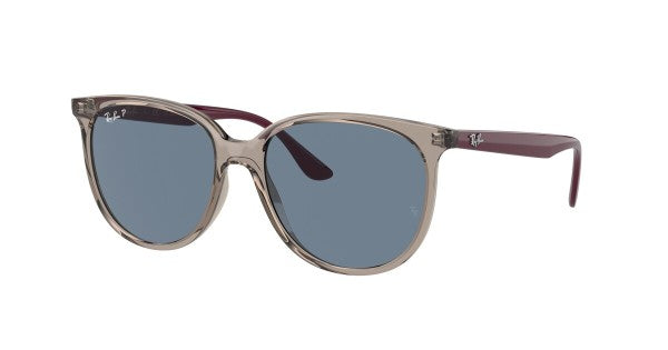Ray-Ban - Transparent - Grey W/ Dark Gradient Dark Blue Polar - 0RB4378