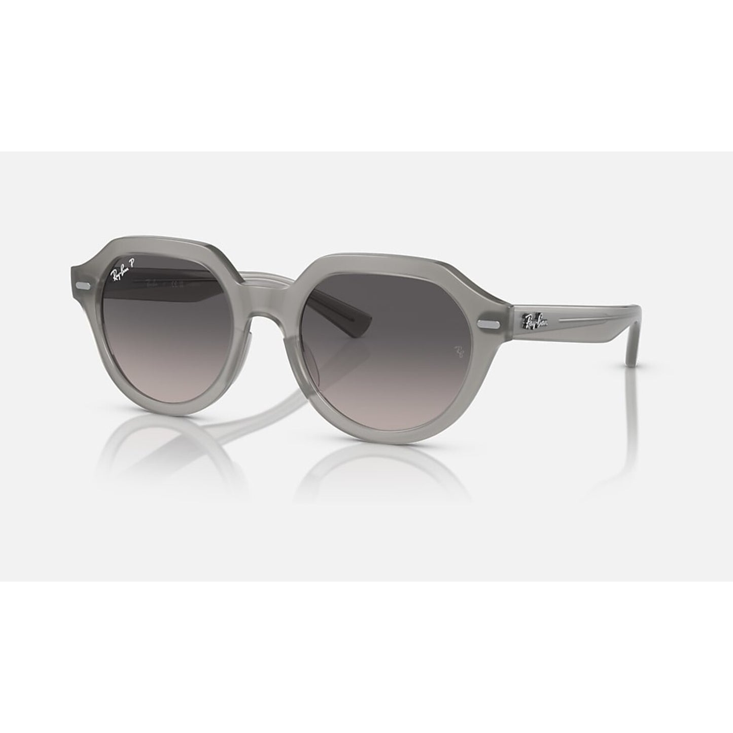 Ray-Ban - Gina Opal Grey W/ Grey Gradient Polar - 0RB4399F