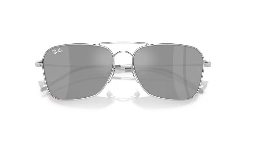 Ray-Ban - Aviator Reverse Silver W/Dark Grey 0RBR0101S
