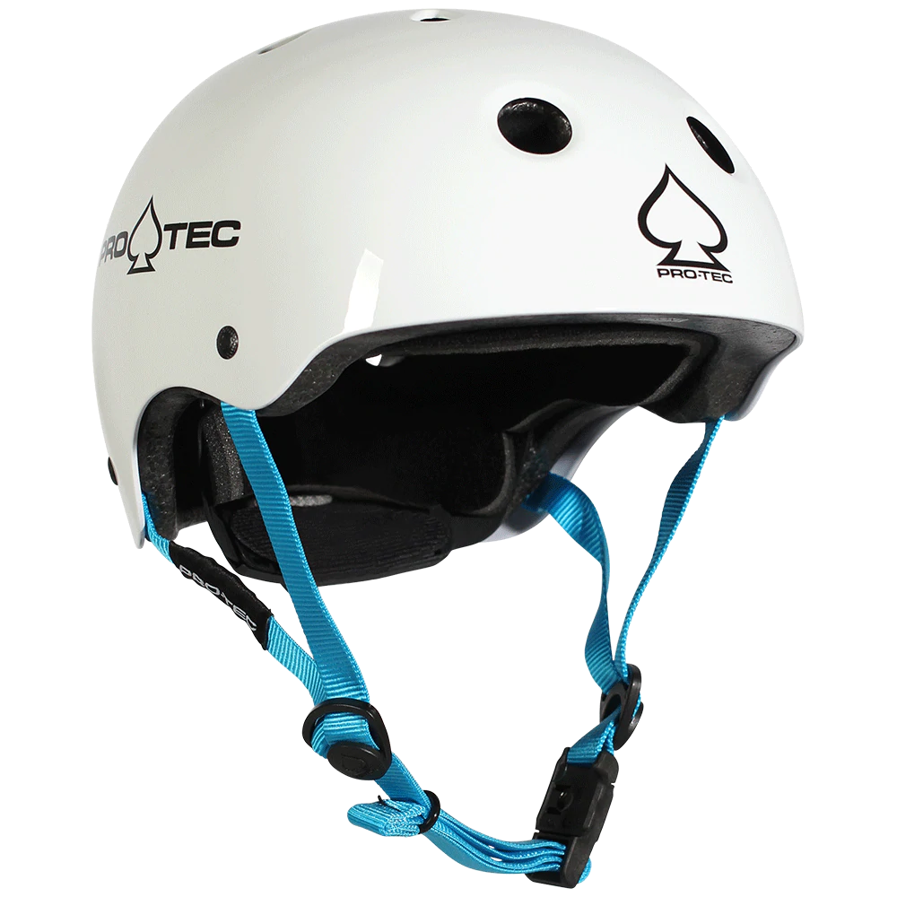 Pro-Tec JR Classic Fit Cert - Gloss White