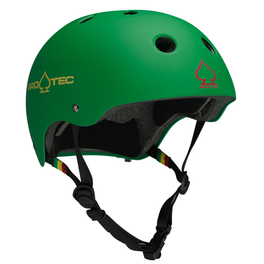 Pro-Tec Classic Certified - Matte Rasta Green