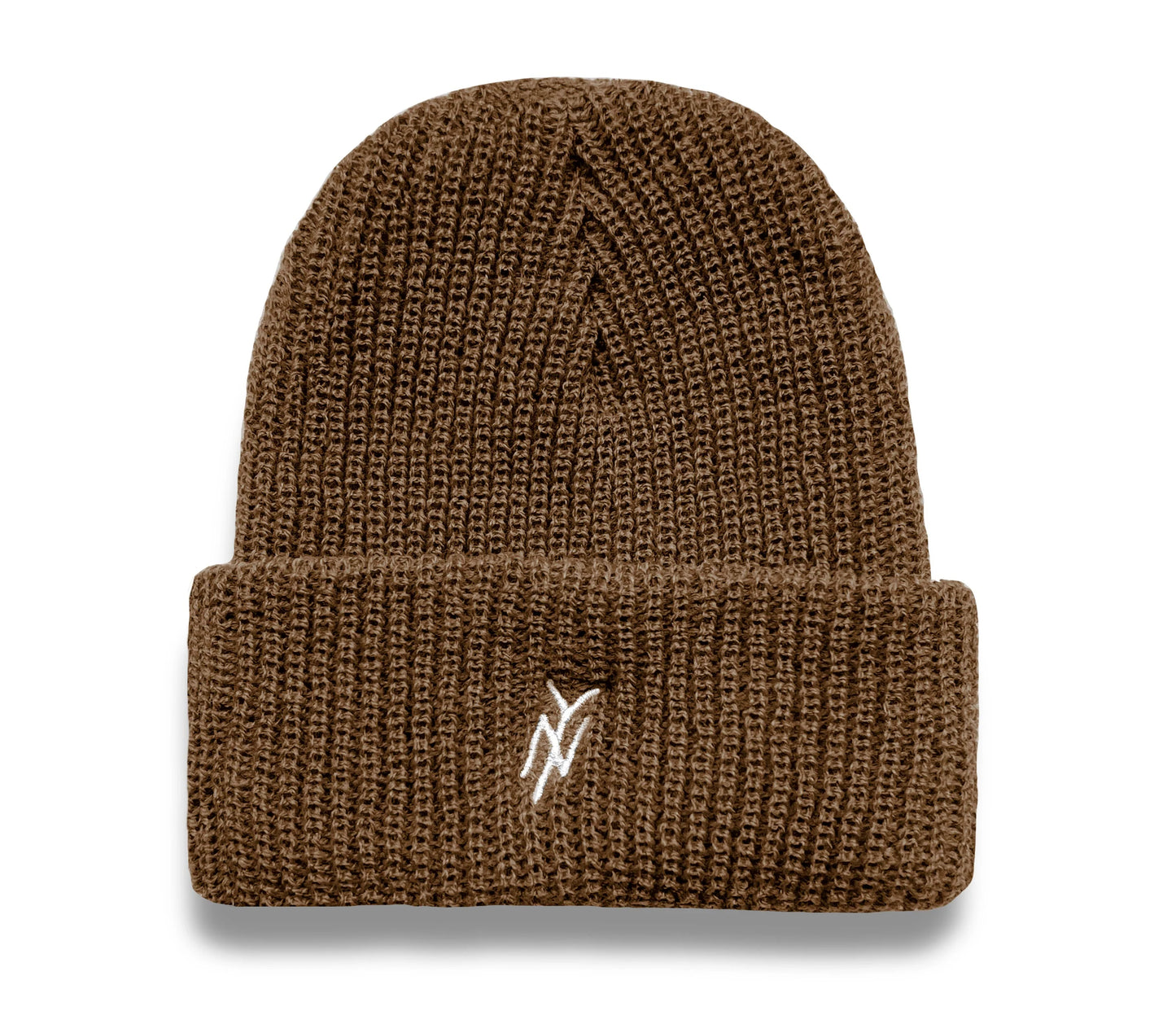 5Logo - Ny Logo Beanie ,Brown ,Black
