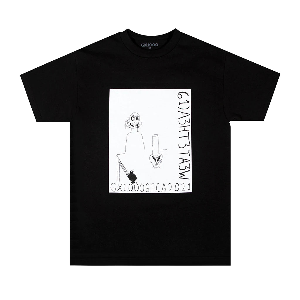 GX1000 61)A3HT3TA3W T Shirt - Black
