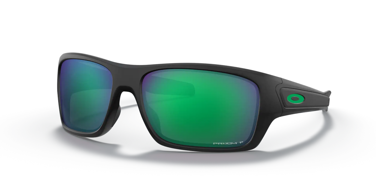 Oakley Turbine - Matte Black/Prizm Jade Polarized