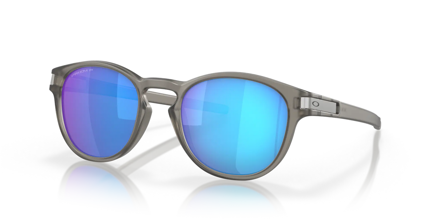 Oakley Latch - Matte Grey Ink/Prizm Sapphire Polarized