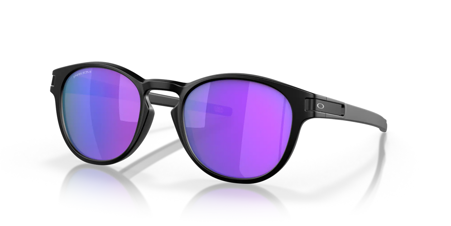Oakley Latch - Matte Black/Prizm Violet