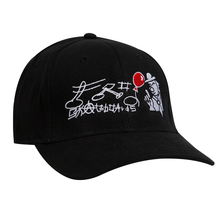 Frog Clown Hat - Black