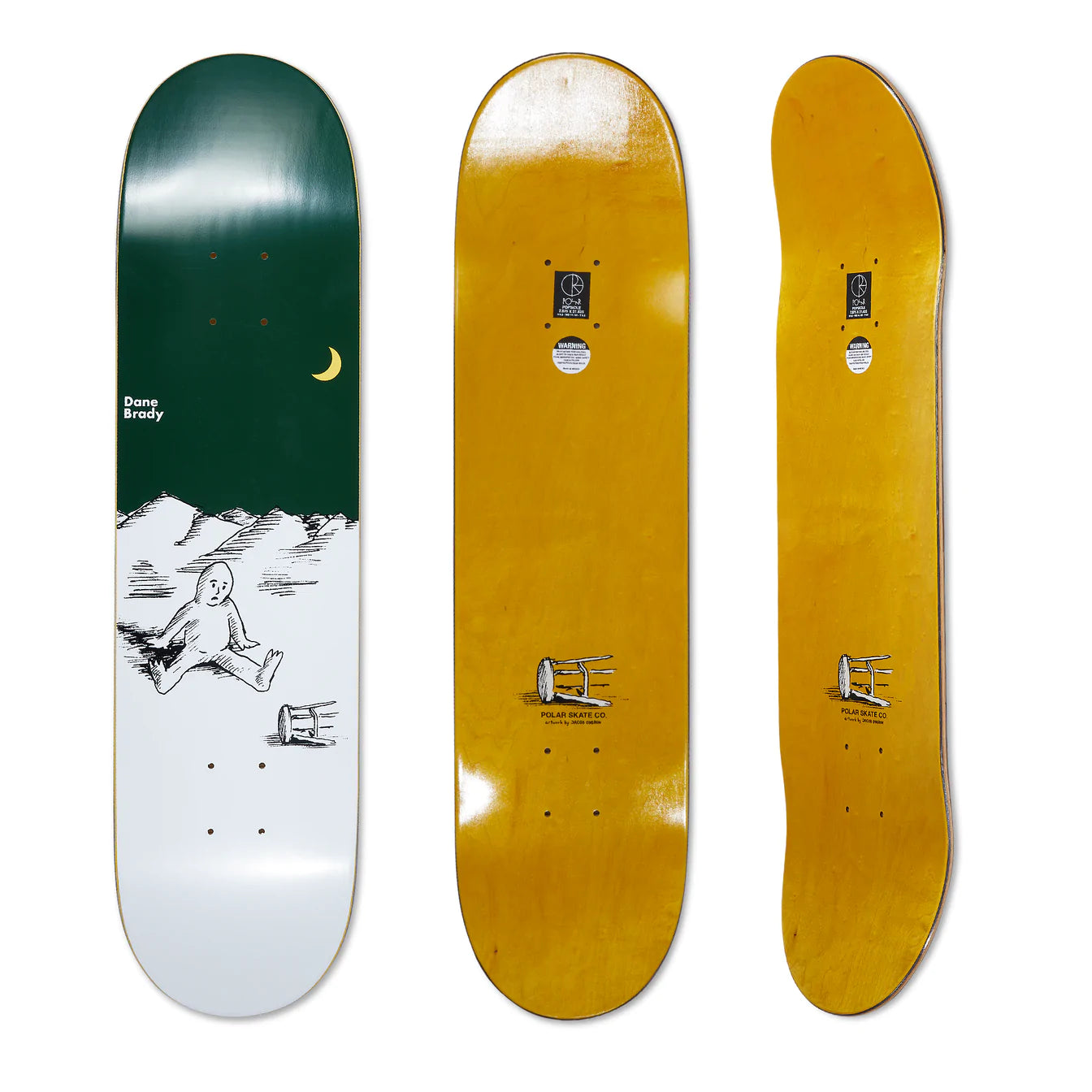Polar Dane Brady "Failure" Deck - 8.375/9.75"