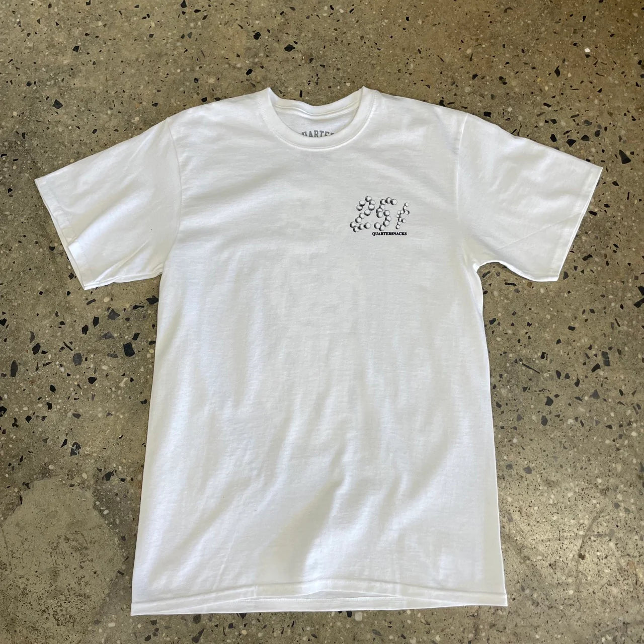 Quartersnacks - Oyster Snackman White Tee