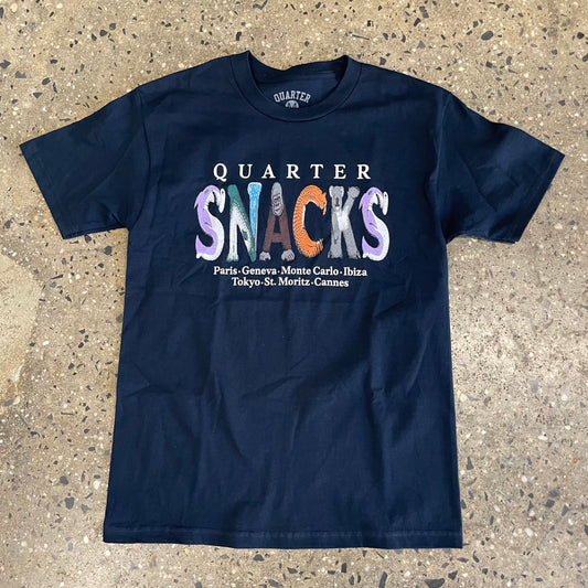 Quartersnacks - Jungle Animals White Tee
