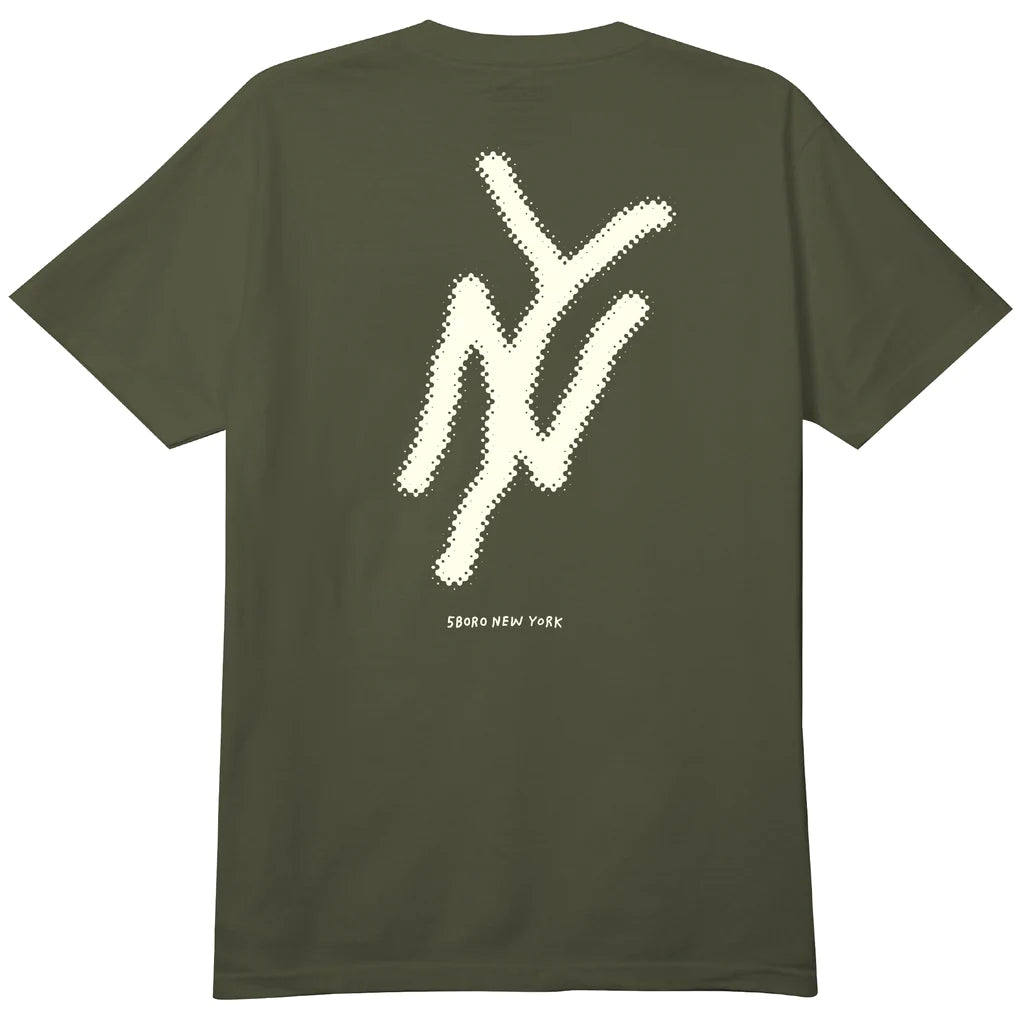 5Boro - Olive&Cream - Tee