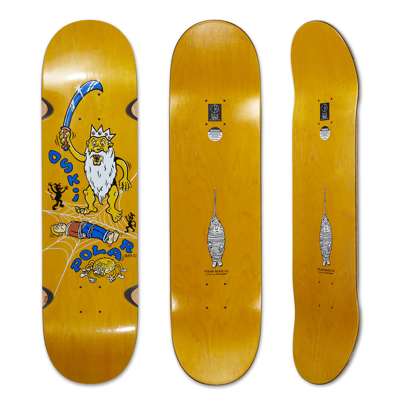 Polar Oskar Rozenberg "Spider King" Deck - 8.25/8.5"