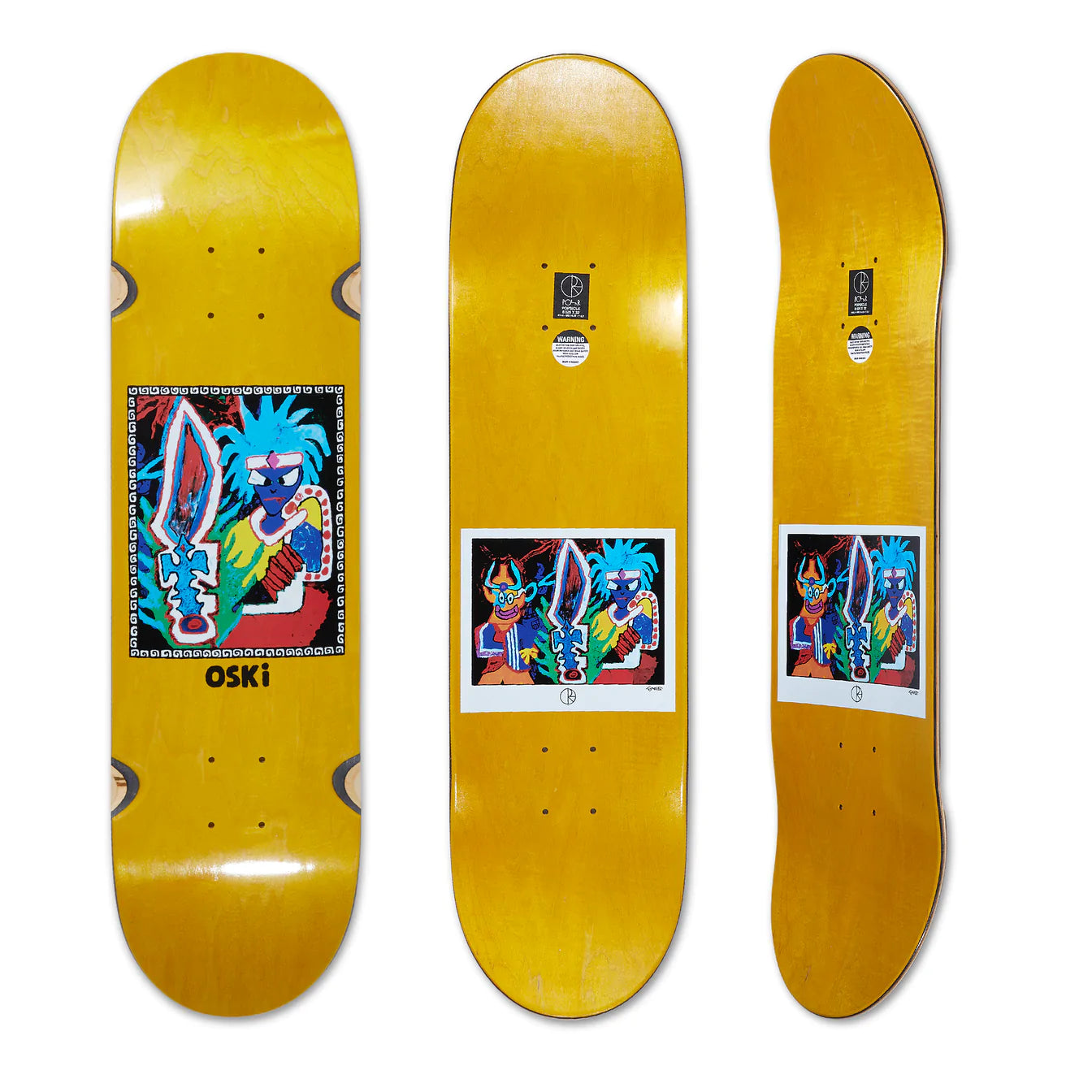 Polar Oskar Rozenberg "Tribal Chief" Deck - 8.375"