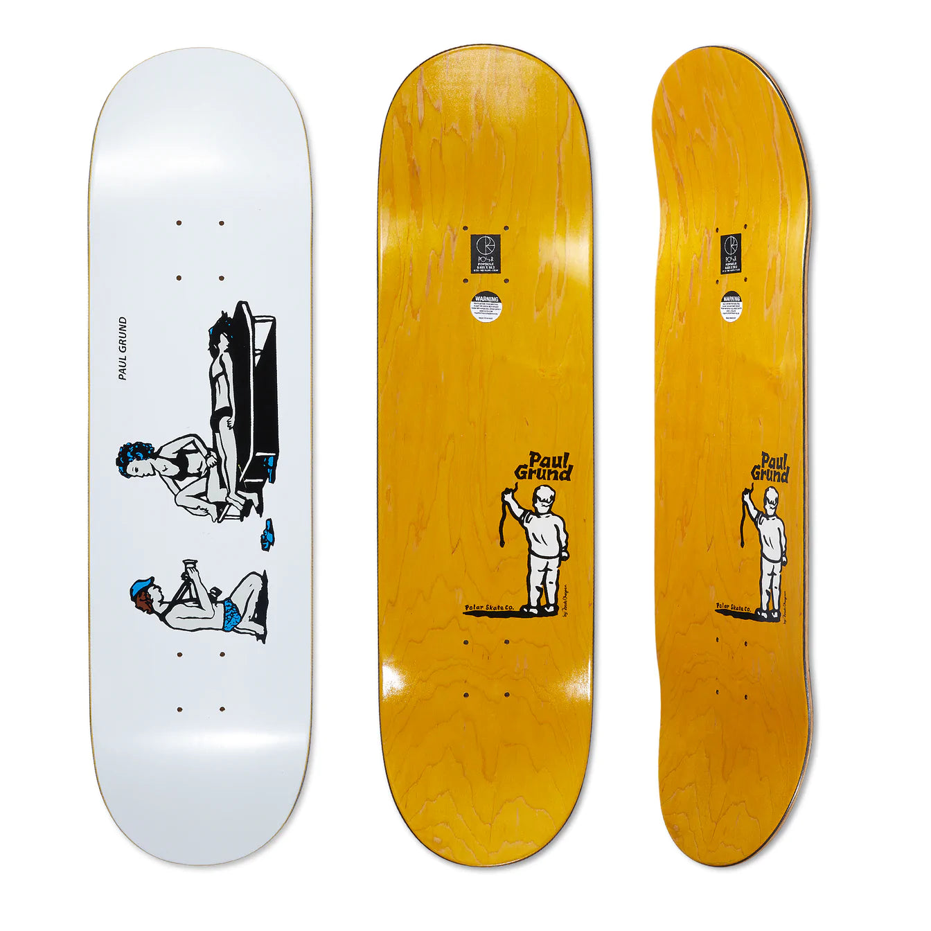Polar Paul Grund "Photographer" Deck - 8.625"